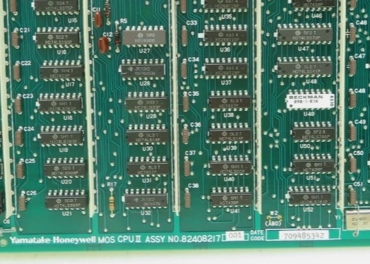 Honeywell 82408217-001 CPU Card Modulo DCS / Placa / Rack Sistema de Controle de Dados