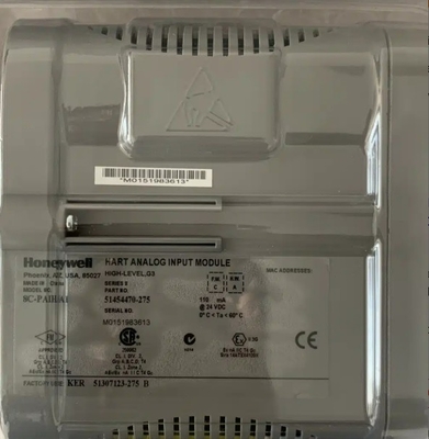 Honeywell 8C-PAIHA1 Módulo de entrada analógica de base com HART (16), revestido