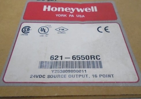 Honeywell 621-6550RC PLC Module 24Vdc 16 pontos fonte placa de saída