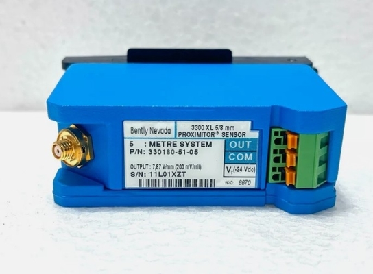 330180-51-05 Bently Nevada 3300 XL Sistema de Transdutor de Proximidade de 8 mm