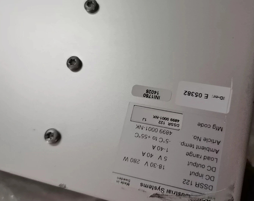 DSSR122 48990001-NK ABB Unidade de alimentação 24 VDC Sistemas de automação de módulos PLC