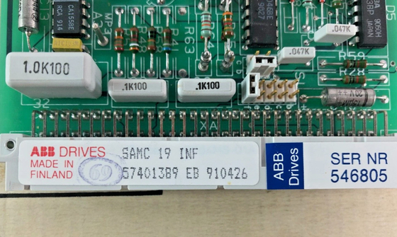 SAMC 19 INF 57401389 ABB CARTA DE INTERFAÇA DE MICROPROCESSOR