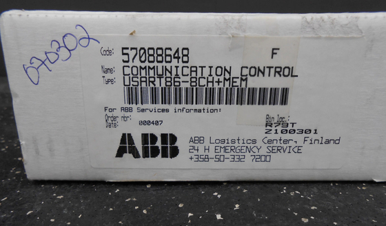 USART86-8CH+MEM 57088648 Painel de controlo de comunicação ABB