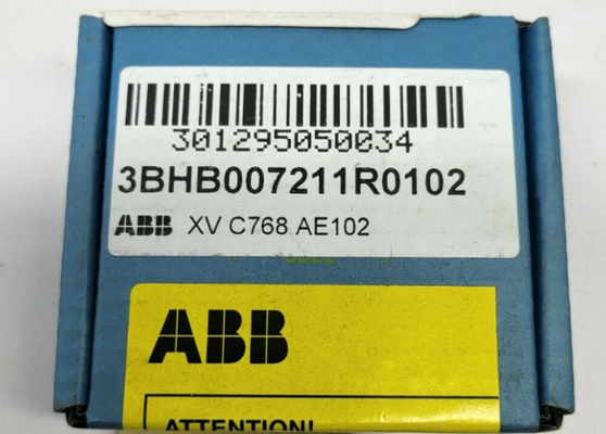 XVC767AE102 3BHB007209R0102 ABB Modulo de Acionamento de Frequência Variável