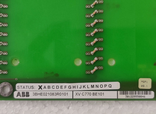 XVC770BE101 3BHE021083R0101 Placa HVD ABB Revestida