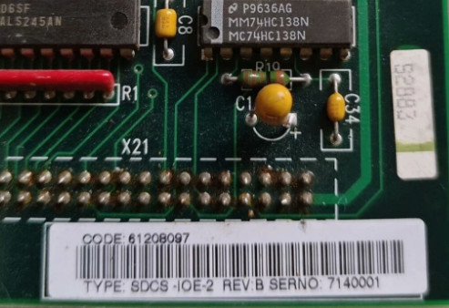 SDCS-IOE-2C 64018019 PLACA DE MEDIÇÃO ABB