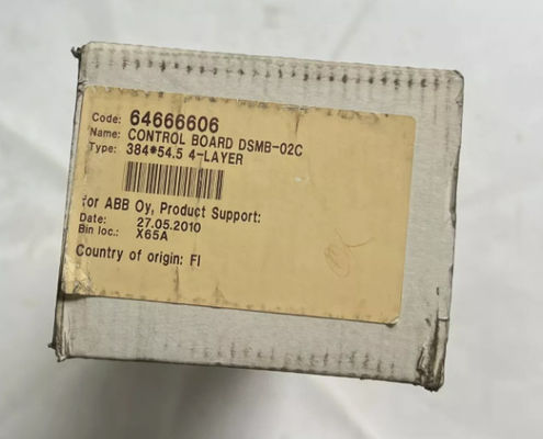 DSMB-02C 64666606 Tabela de controlo ABB