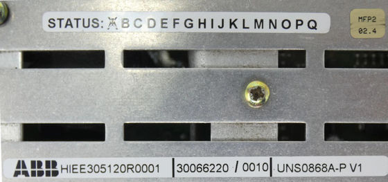 UNS0868A-P V1 HIEE305120R0001 ABB Ver. Um módulo de alimentação