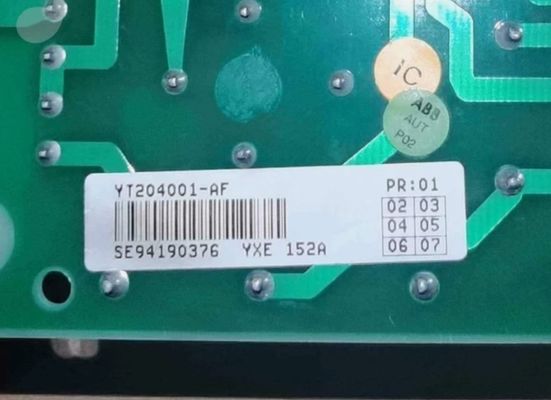 Cartão de controlo robótico ABB YXE152A YT204001-AF