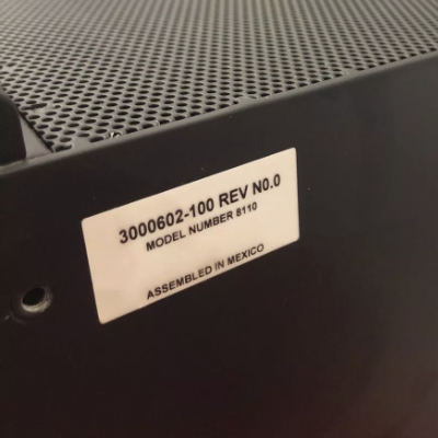 Rack de cartão de alimentação Invensys Triconex 8110
