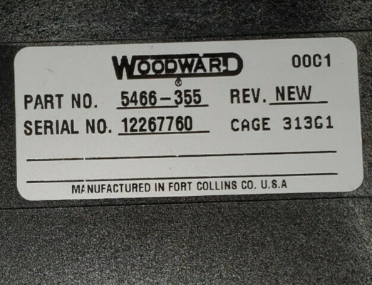 5466-355 Módulo de transceptor de chassi remoto Woodward NetCon