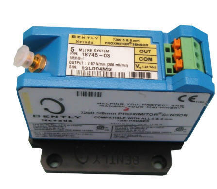 Bently Nevada 18745-03 7200 Series 5 & 8 mm Proximitor Sensor