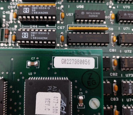 30752787-002 Honeywell Comunicações Logic Board 30752787