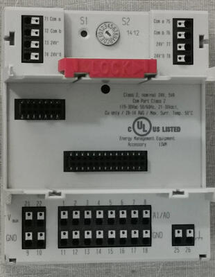 Honeywell XS821-22 24Vdc 110mA Socket Terminal de saída flutuante com módulo e design de separação de base