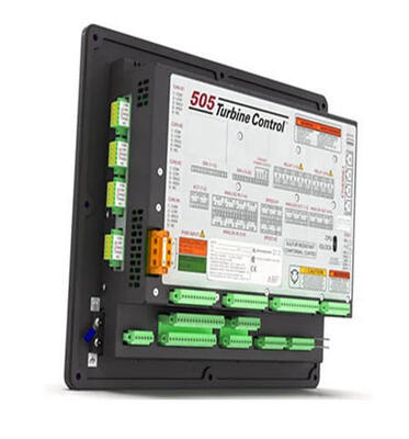 Woodward 8200-1312 Sistema de controlo de turbina com governador digital com controlo de velocidade de alta precisão e interface gráfica homem-máquina para gestão de turbinas industriais