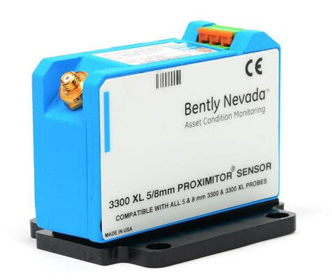 Bently Nevada 330180-50-00 3300 XL Proximitor Sensor para sistema de sensor de corrente parasita com instalação em trilho DIN