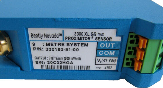Bently Nevada 330180-91-00 3300 XL Proximitor Sensor para medição sem contato no sistema de sensores de corrente de Eddy
