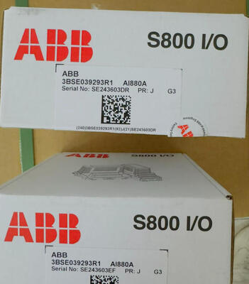 AI880A 3BSE039293R1 ABB Módulo de entrada analógica de alta integridade e alta segurança