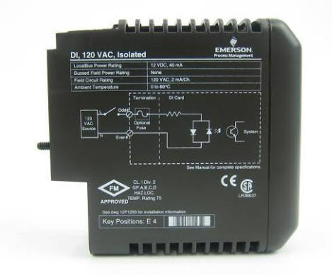 KJ3221X1-BA1 EMERSON HART Módulo de saída analógica para sistema DeltaV DCS.