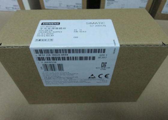 Plc do estojo compacto do processador central 224 Siemens da NC do Plc Siemens 6es7214-1bd23-0xb8 SIMATIC S7-200