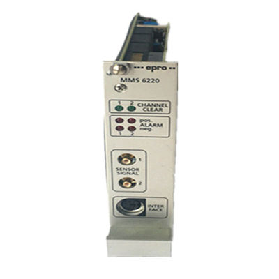 Sistema de duplo canal da DCS do monitor MMS6220 da excentricidade do eixo de EPRO MMS 6220