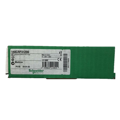 Ethernet RIO Head do Plc do quantum de 140CRP31200 Schneider Modicon