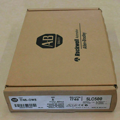 Saídas do contato de relé do módulo de saída N.O. do relé do 8-canal de 1746-OW8 Allen Bradley SLC500