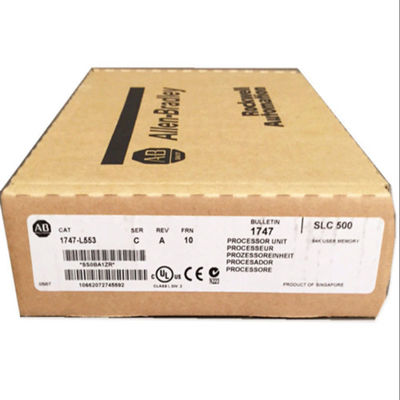 1747-L553 Allen Bradley SLC 500 portos de 5/05 de comunicação dos ethernet RS-232 da memória de Unit 64K do controlador