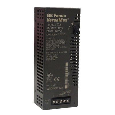 O PLC VersaMax de IC200PWR102 GE Fanuc expandiu a unidade da fonte de alimentação