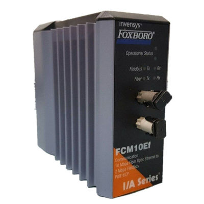 Fibra ótica de uma comunicação 10Mbps da DCS das peças de FCM10EF Foxboro a 2Mbps Fieldbus P0916CP