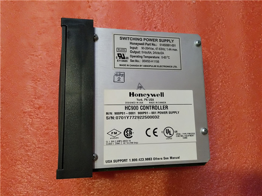 módulo do PLC do controlador da fonte de alimentação HC900 de 900P01-0001 Honeywell