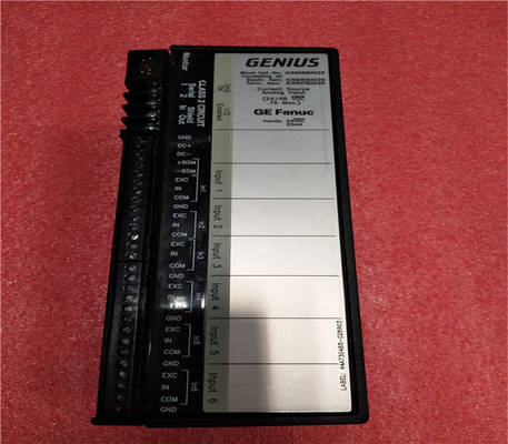 Bloco análogo atual General Electric do sistema do PLC do I/O do gênio de IC660BBA020 GE Fanuc