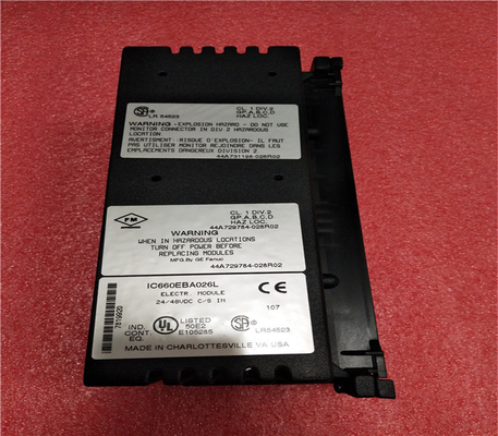 Tensão de fonte de alimentação 18 do bloco de entrada do par termoelétrico de IC660BBA023 GE Fanuc - 56VDC General Electric