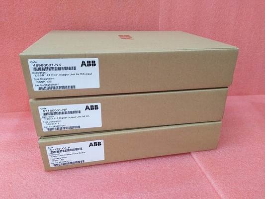 Placa 32Ch 24V da saída de DSDO110 ABB Digitas às peças sobresselentes 57160001-K do PLC da C.C. 48V