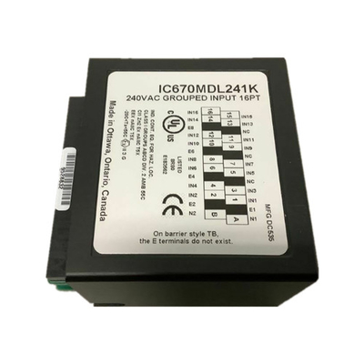 Posição do I/O 24VDC do campo de IC670MDL640 GE Fanuc GE/módulo entrado discreto negativo General Electric