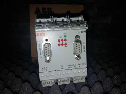HS840 ABB PROFIBUS que liga a estação principal do canal do dispositivo 4 com as peças sobresselentes 3BDH000307R0101 do PLC da redundância