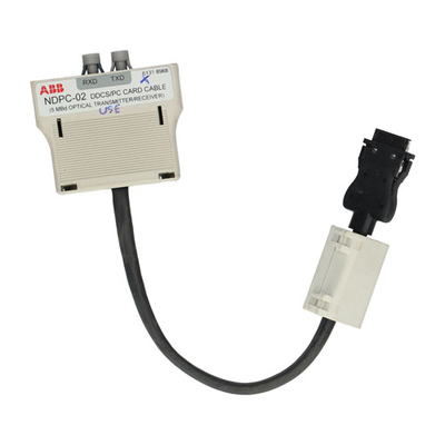 Cabo do adaptador do PC da janela da movimentação da DCS de NDPC-02 ABB de peças sobresselentes do PLC do adaptador do cartão de DDCS/PC
