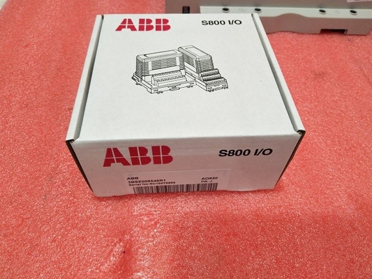 DCS do I/O do CH S800 do módulo de saída análoga 4 do PLC de AO820 3BSE008546R1 ABB
