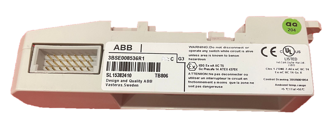 ABB TB806 3BSE008536R1 Advant 800xA Modulebus Adaptador de cabo de extensão D-Sub 25, macho