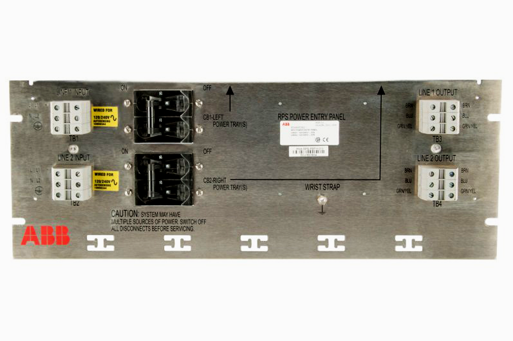 PHARPSPEP21013 ABB Dual Chassis Module for Category III Industrial Applications with Dual Configuration Power Supply