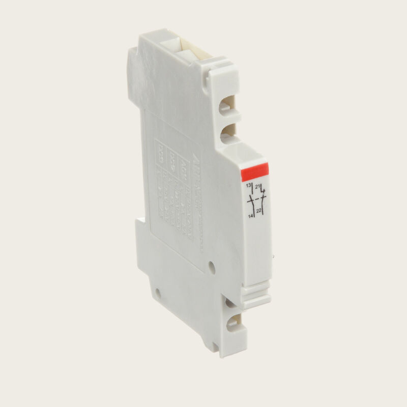 Módulo de contato auxiliar ABB S2-H11 com contatos normalmente abertos e fechados para disjuntores em miniatura S280 e S280UC, em conformidade com RoHS