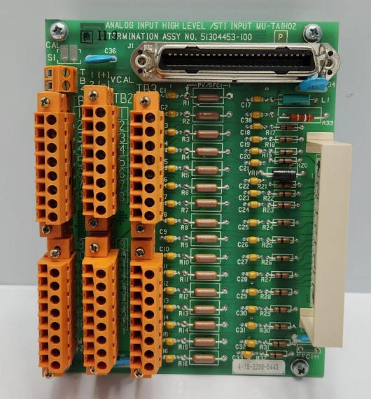 Honeywell MU-TAIH02 Analog Input STI Termination Board com 16 canais de entrada diferenciados e entrada de corrente de 4-20 mA