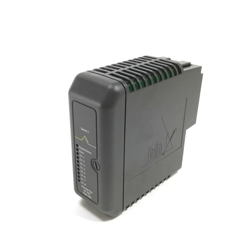 O módulo de saída alto do lado 24V de KJ3202X1-BA1 Emerson EPRO DeltaV fundiu o preto 12P2536X062 do terminal do I/O