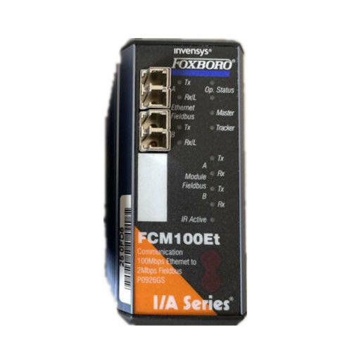 Módulo de comunicação P0926GS de Fieldbus dos ethernet da série da DCS I/A das peças de FCM100ET Foxboro Invensys