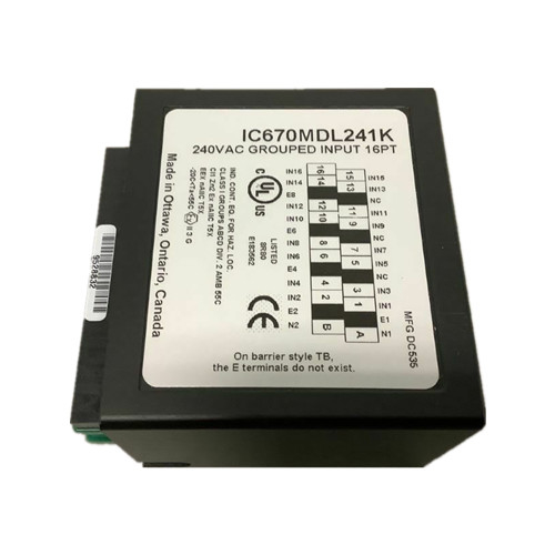 Posição do I/O 24VDC do campo de IC670MDL640 GE Fanuc GE/módulo entrado discreto negativo General Electric