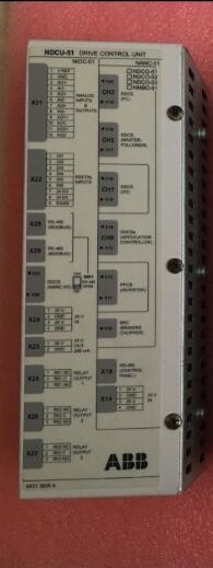 Os módulos da DCS ACS 600 MultiDrive de ABB conduzem as peças sobresselentes NDCU-51C do PLC da unidade de controle